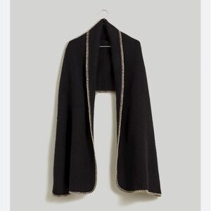 Madewell stitch scarf - Black